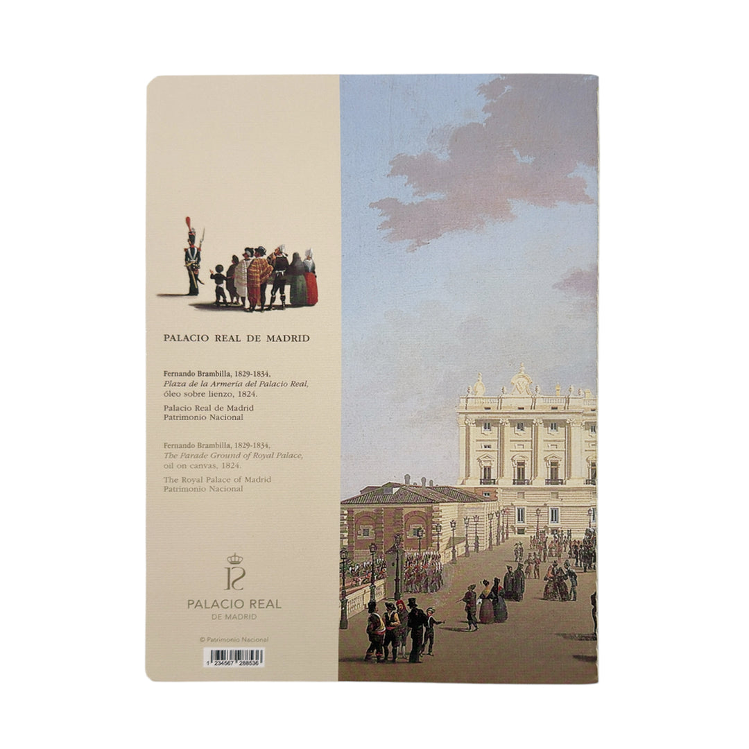 Cuaderno singer "Plaza de la Armería" de Brambilla