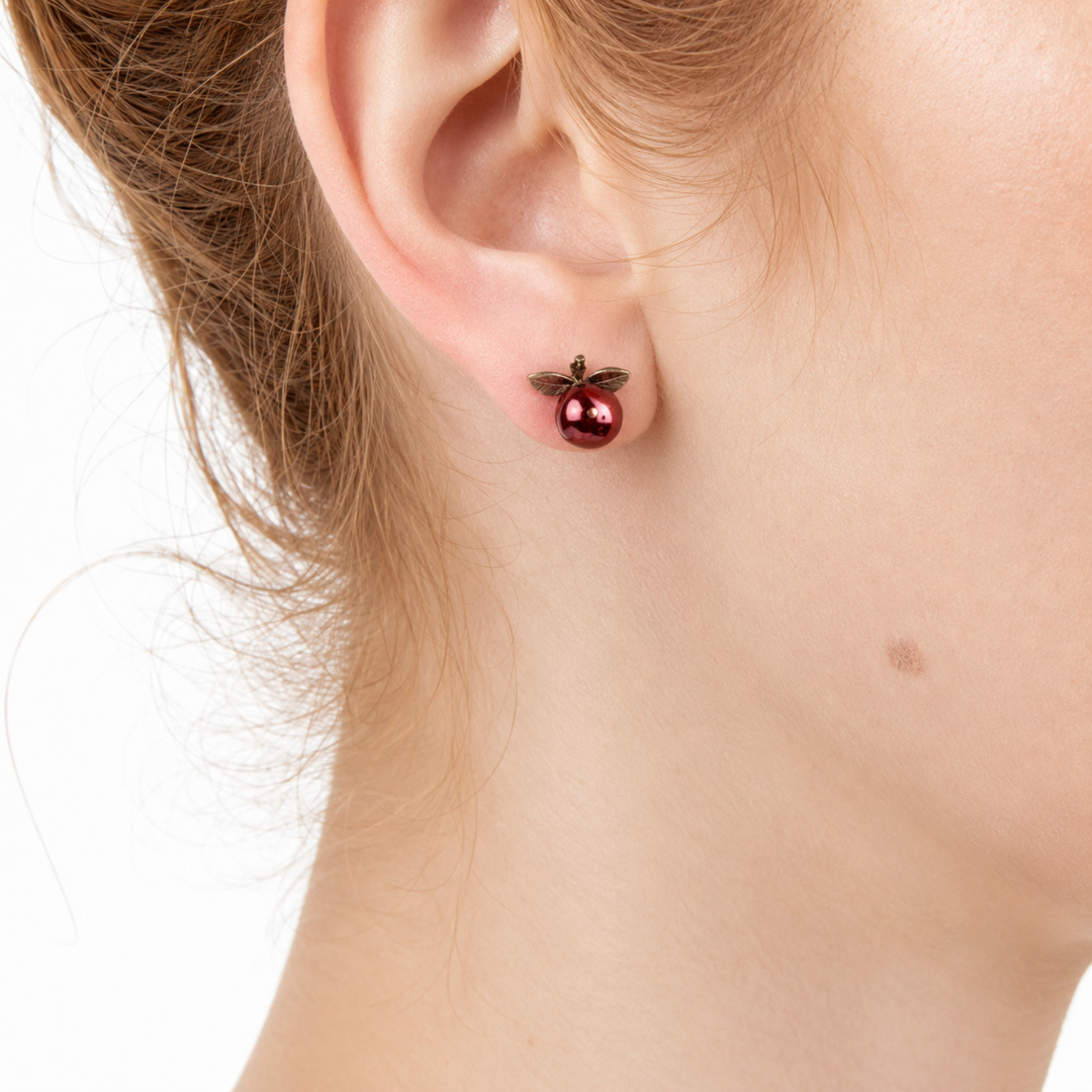 Pendientes Arándano Rojo