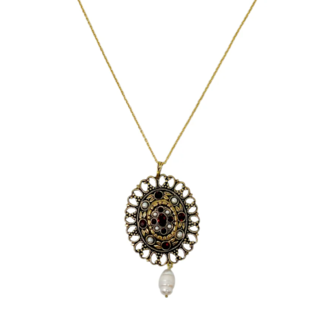 Rose Window pendant