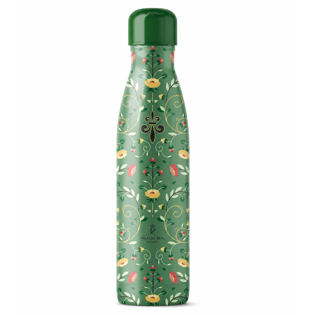 Botella termo verde Isabel Clara Eugenia
