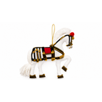 Load image into Gallery viewer, White Horse ornament