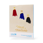 Cargar imagen en el visor de la galería, Estuche de 10 tarjetas navideñas PINCELADAS