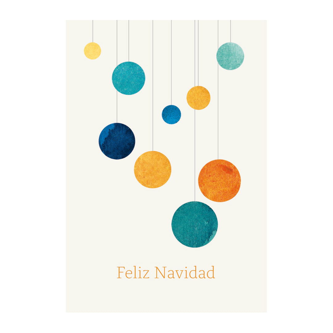 Estuche de 10 tarjetas navideñas RISOGRAFIA