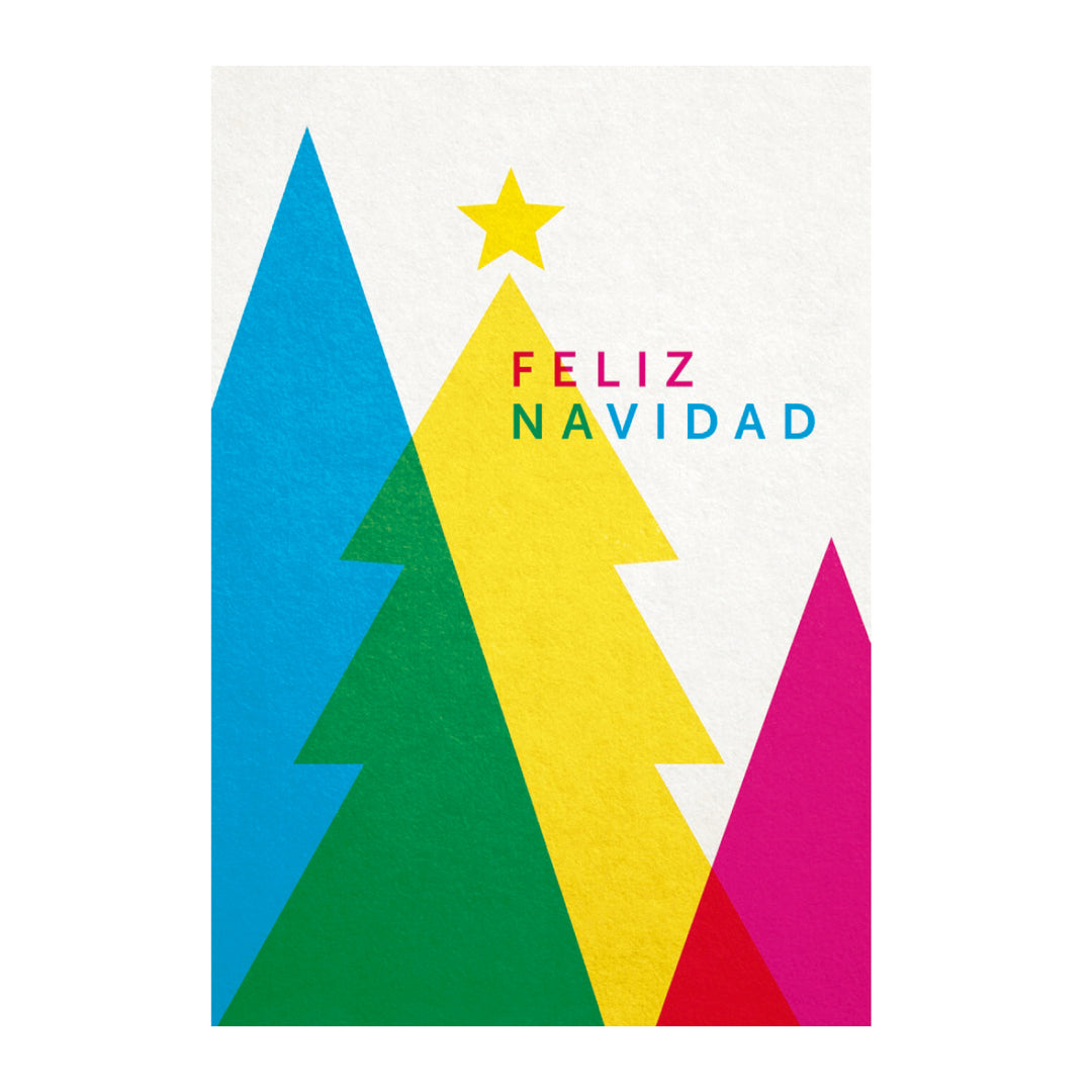 Estuche de 10 tarjetas navideñas RISOGRAFIA
