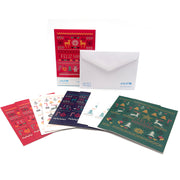 Estuche de 10 tarjetas navideñas PUNTO