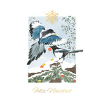 Cargar imagen en el visor de la galería, Estuche de 10 tarjetas navideñas PAJAROS