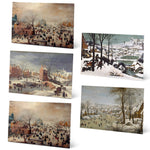 Cargar imagen en el visor de la galería, Estuche de 10 tarjetas navideñas PAISAJES