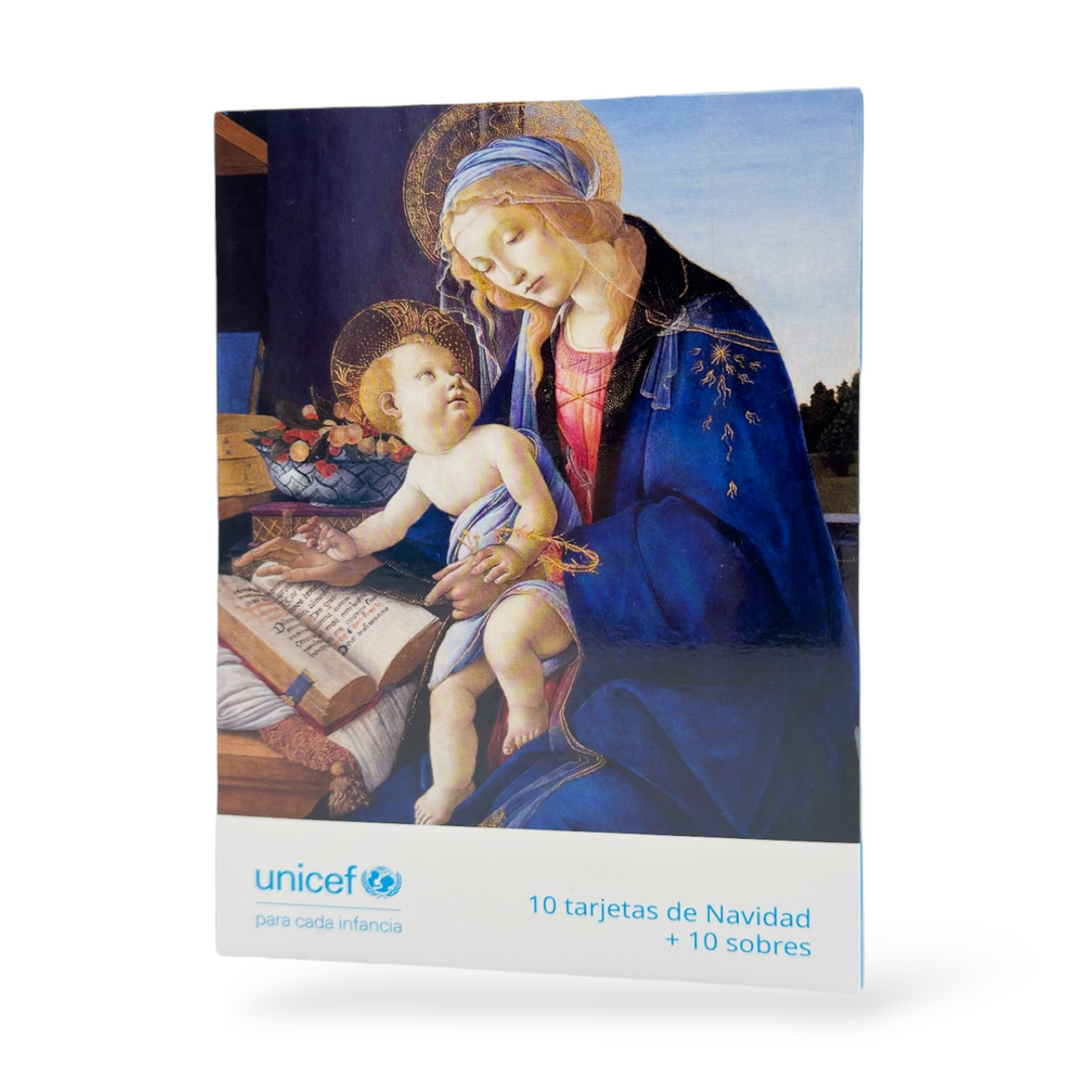 Estuche de 10 tarjetas navideñas RELIGIOSO