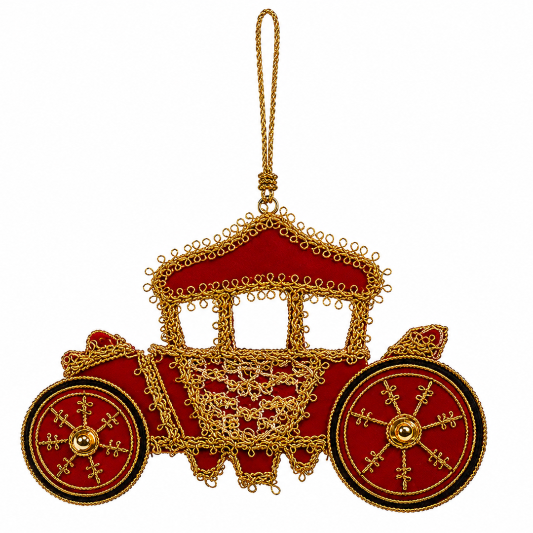 Adorno Carroza roja