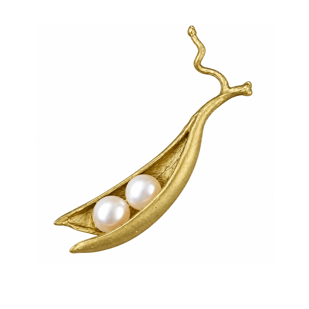 Pea brooch