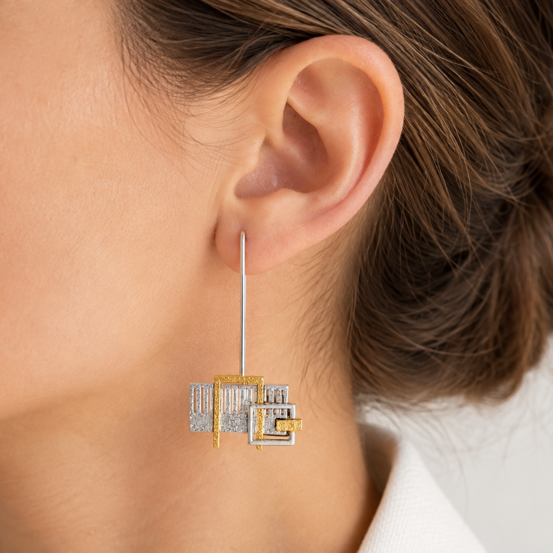 Architecture earrings