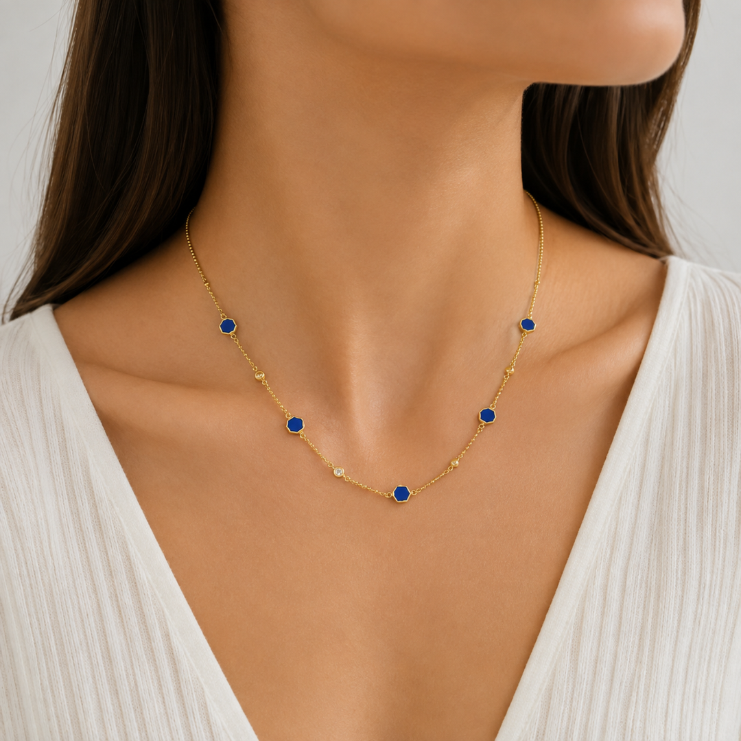 Lapis lazuli necklace