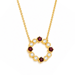 Load image into Gallery viewer, Garnet necklace