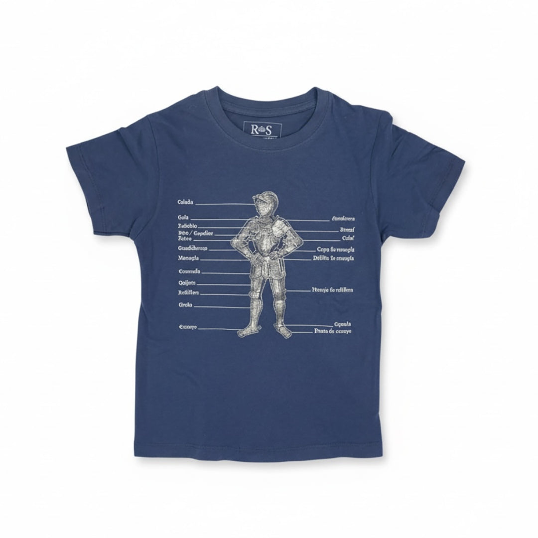 Camiseta infantil Armadura