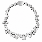 Load image into Gallery viewer, Organic Round necklace