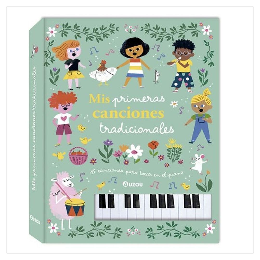 Libro piano. Mis primeras canciones tradicionales